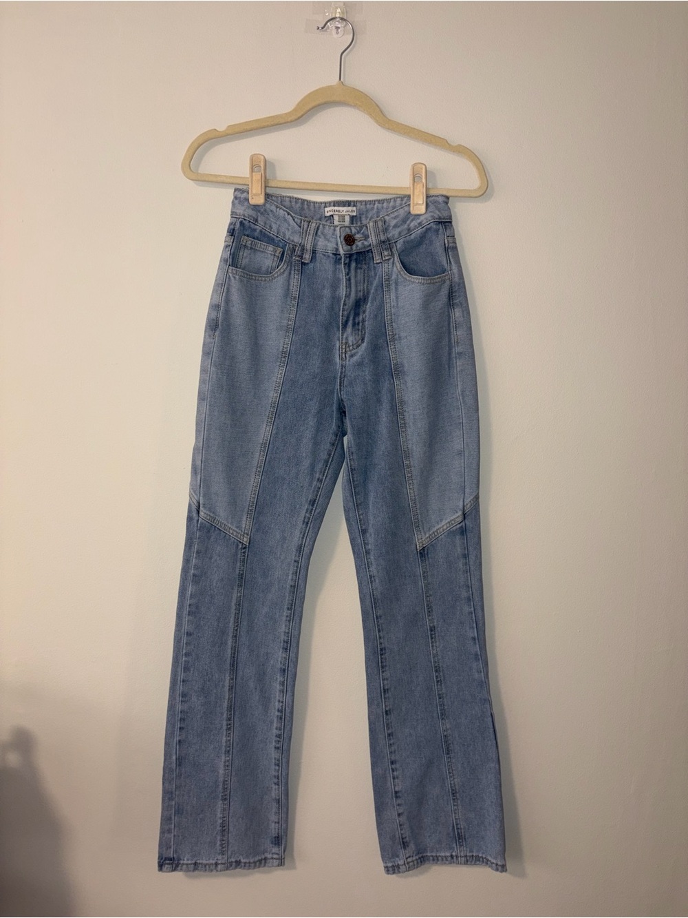Sincerely Jules Light Blue Straight Leg Jeans